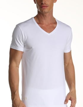 Çift Kaplan 956 V Yaka Erkek T-Shirt resmi