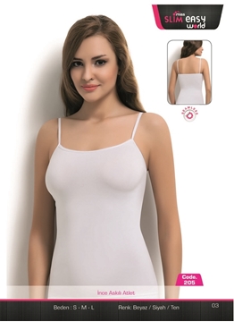 Miss Slim 205 İnce Askılı Atlet resmi