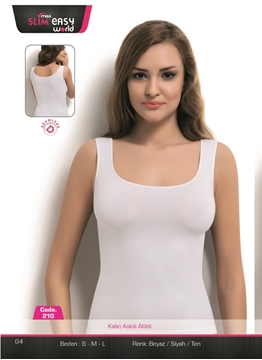 Miss Slim 210 Kalın Askılı Atlet resmi