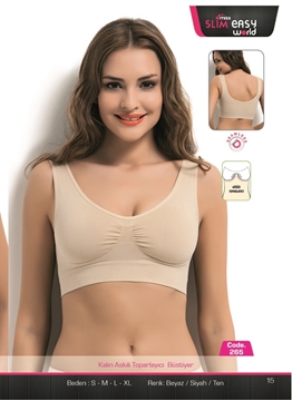 Miss Slim 265 Kalın Askılı Toparlayıcı Büstiyer resmi