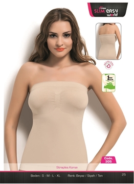 Miss Slim 305 Straples Korse resmi
