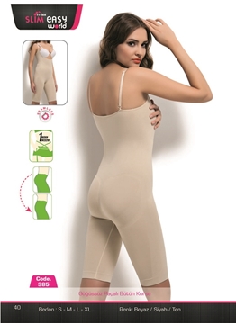 Miss Slim 385 Gögüssüz Paçalı Bütün Korse resmi