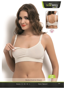Resim Miss Slim 445 Bambu Emzirme Sütyeni