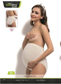 Miss Slim 450 Bambu Hamile Slip resmi