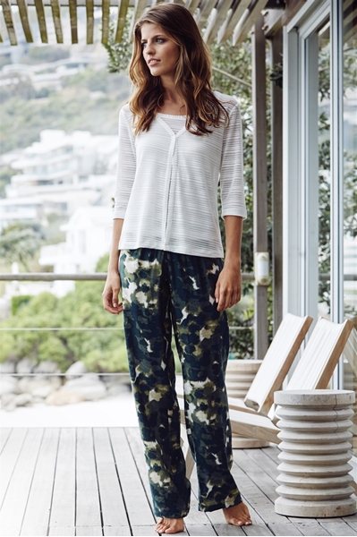 Penye Mood 7915 Bayan 3'lü Pijama Takım