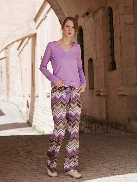Penye Mood 7614 Bayan Pijama Takım