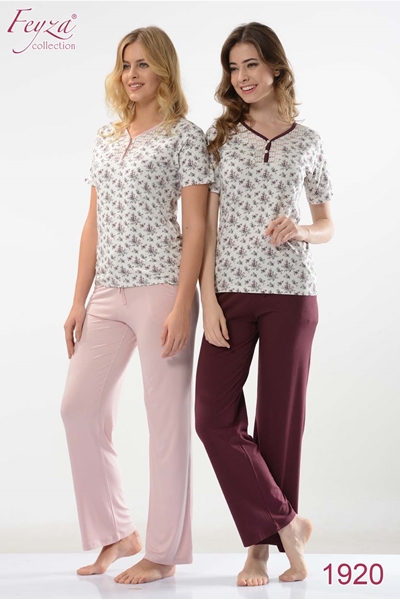 Feyza 1920 Bayan Pijama Takım