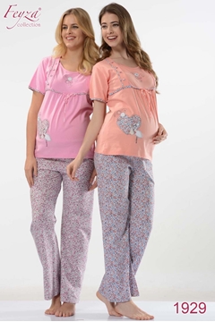 Feyza 1929 Hamile Lohusa Pijama Takım