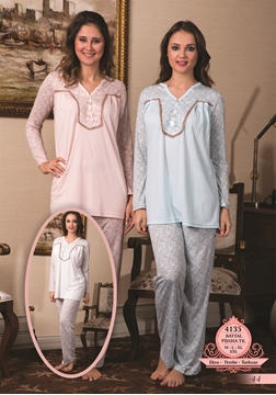 Bone Club 4135 Bayan Pijama Takım
