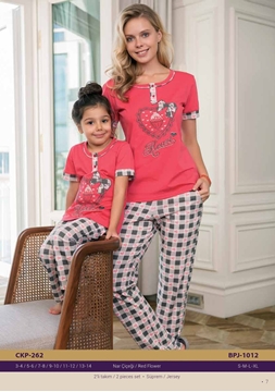 Yeni İnci CKP 262 Kız Çocuk Pijama Takım