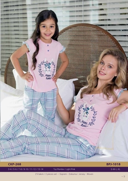 Yeni İnci CKP 268 Kız Çocuk Pijama Takım