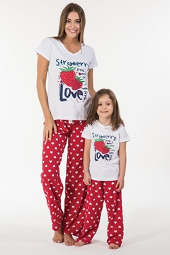 Kom Strawberry Kız Çocuk Pijama Takım 62PJ60011