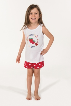 Kom Strawberry Kız Çocuk Şort Takım 62SO60011