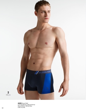 US Polo 80090 Erkek Boxer 2'li Paket