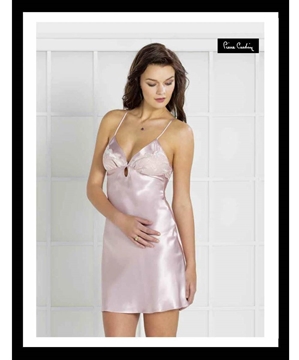 Pierre Cardin 612 Saten Dantel Gecelik