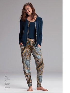 Catherine's 908 Bayan 3'lü Pijama Takım