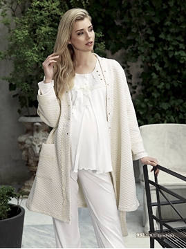 Artış 932 Lohusa 3'lü Pijama Takım