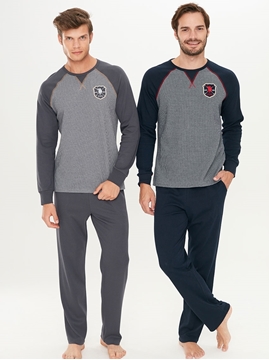US Polo 17215 Erkek Pijama Takım