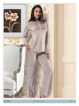 Nilay 700 Saten Pijama Takım