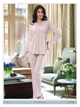 Nilay 750 Saten Pijama Takım