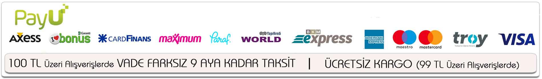 Vade Farksız 9 Taksit