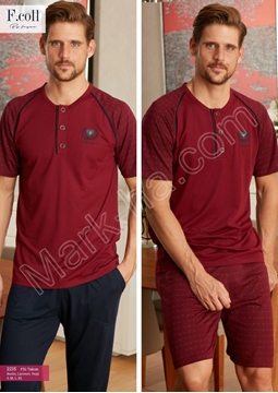 Feyza 2215 Erkek 3'lü Pijama Takım