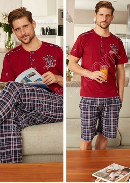 Feyza 2221 Erkek 3'lü Pijama Takım