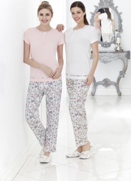 Pierre Cardin Büyük Beden Bayan Pijama Takım PC7099