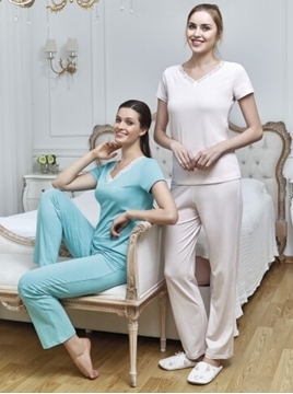 Pierre Cardin Büyük Beden Bayan Pijama Takım PC7083