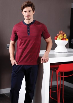 Yeni İnci EPJ 500 Erkek 3'lü Pijama Takım
