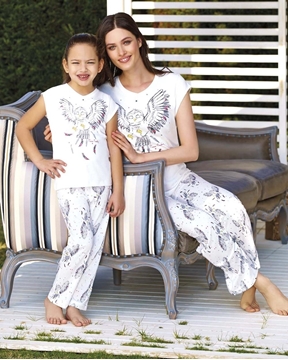 Pierre Cardin Büyük Beden Bayan Pijama Takım PC7034