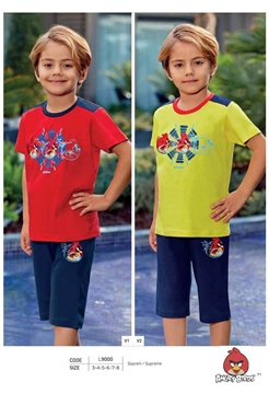 Angry Birds Erkek Çocuk Kapri Takım L9000