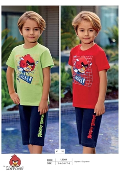 Angry Birds Erkek Çocuk Kapri Takım L9001