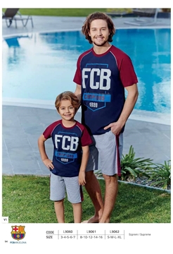 FCBarcelona Erkek Çocuk Kapri Takım L9060