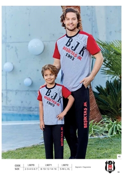 Beşiktaş Erkek Garson Pijama Takım L9071