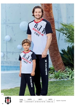 Beşiktaş Erkek Pijama Takım L9072