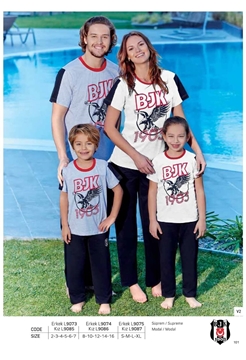 Beşiktaş Erkek Garson Pijama Takım L9074