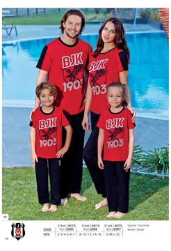 Beşiktaş Erkek Pijama Takım L9075