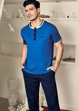 Eros ESE 10004 Erkek 3'lü Pijama Takım
