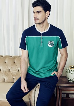 Eros ESE 10020 Erkek 3'lü Pijama Takım