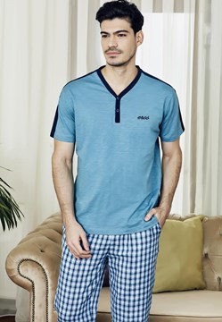 Eros ESE 10026 Erkek 3'lü Pijama Takım